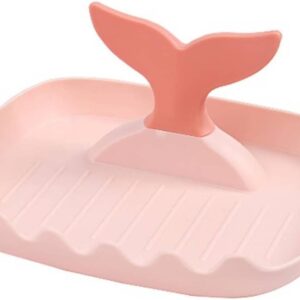 Fishtail-shaped Spoon Rest Holder for Stove Top, Pot Lid Holder, Utensil Organizer for Kitchen Counter (Green)