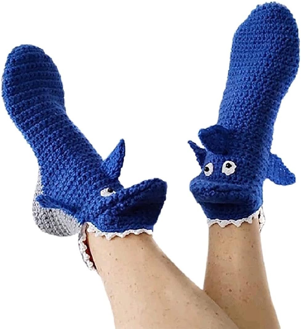 Knit Animal Sock Funny Socks Crocodile Socks Winter Warm Thick Alligator Knitted Socks Unisex Men Women - Image 16
