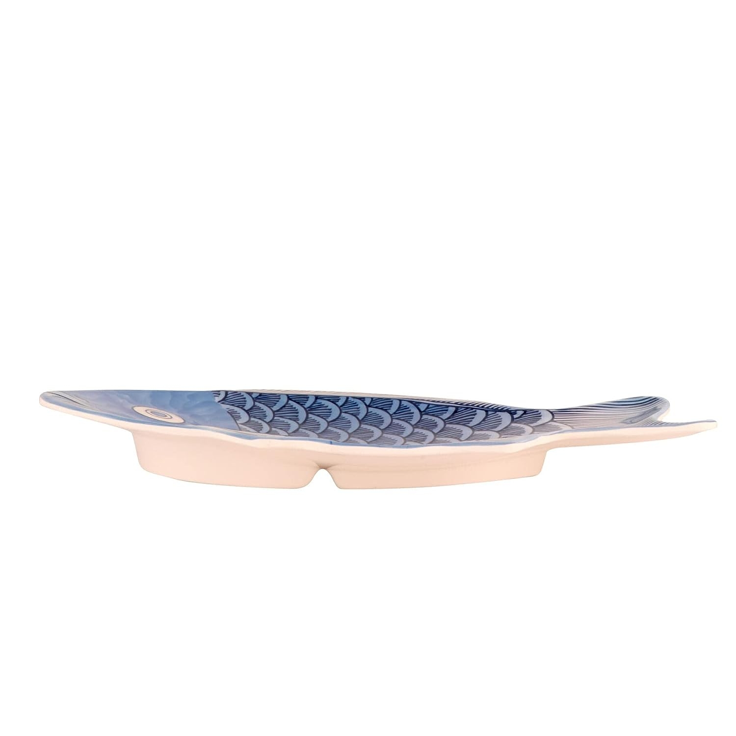 G.E.T. 370-12-BL-EC Melamine Fish Serving Platter, 12" x 8.25", Blue (Set of 4) - Image 10