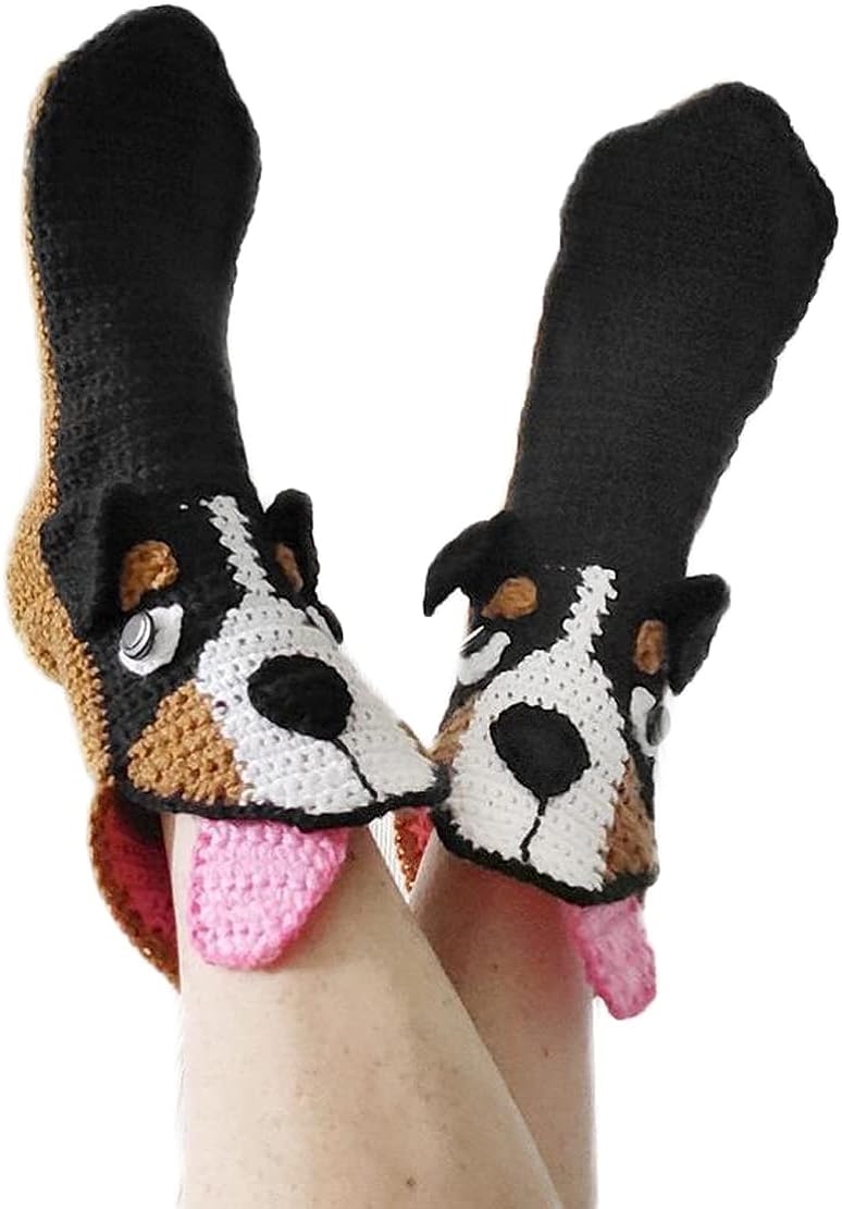 Knit Animal Sock Funny Socks Crocodile Socks Winter Warm Thick Alligator Knitted Socks Unisex Men Women - Image 105