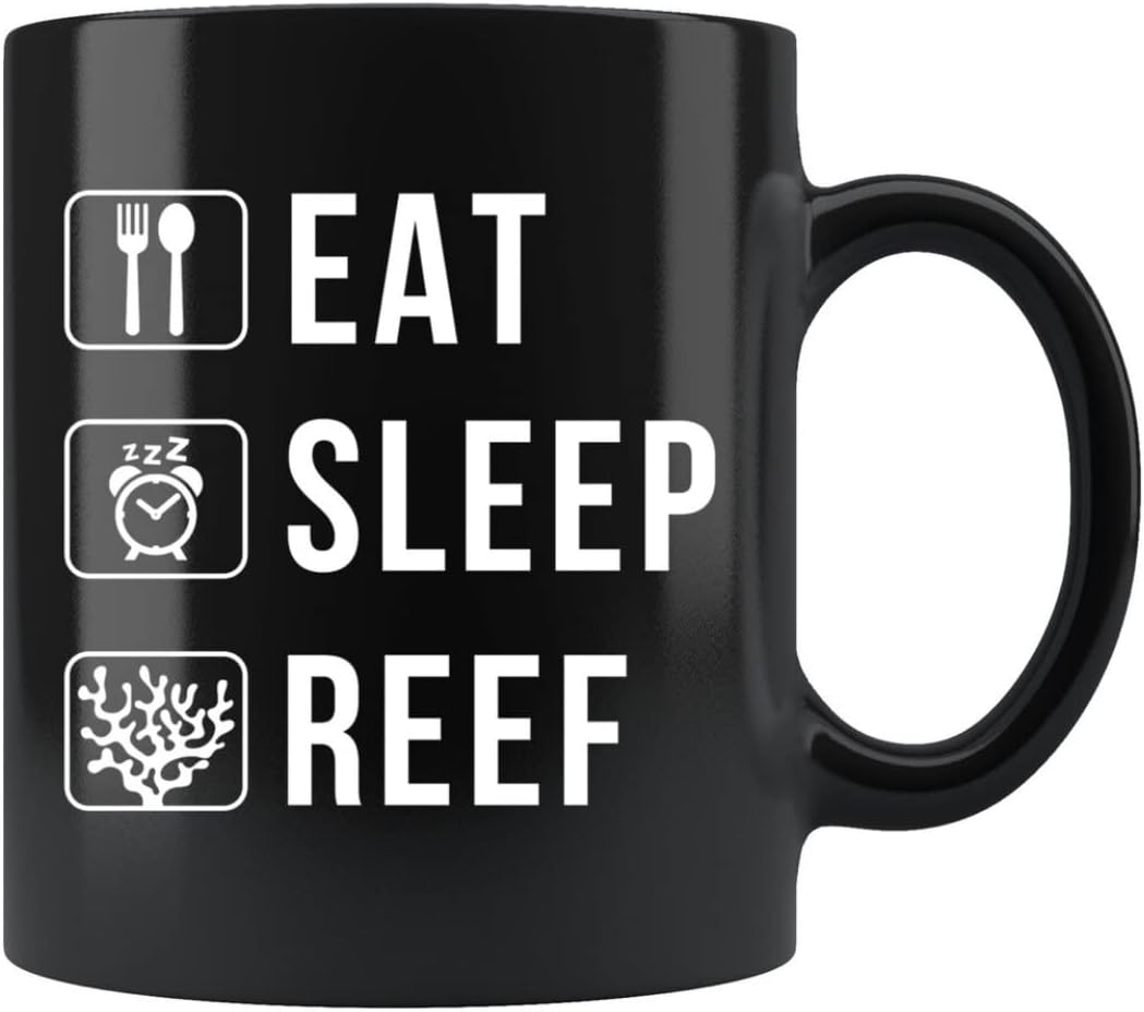 Salt Water Mug, Coral Mug, Coral Gift, Salt Water Aquarium Mug, Aquarium Gift, Reef Mug, Reef Gift, Coral Lover Mug