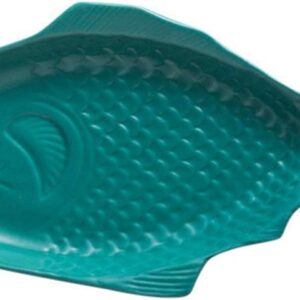 DOITOOL Small Fish Shaped Plates Fish Dish Creative Ceramic Serving Platter Decorative Appetizer Plates Snack Storage Tray for