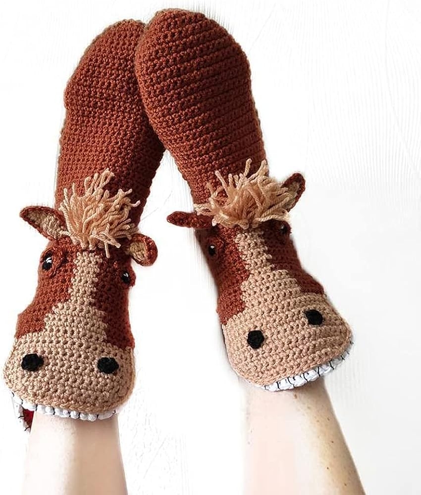 Knit Animal Sock Funny Socks Crocodile Socks Winter Warm Thick Alligator Knitted Socks Unisex Men Women - Image 59