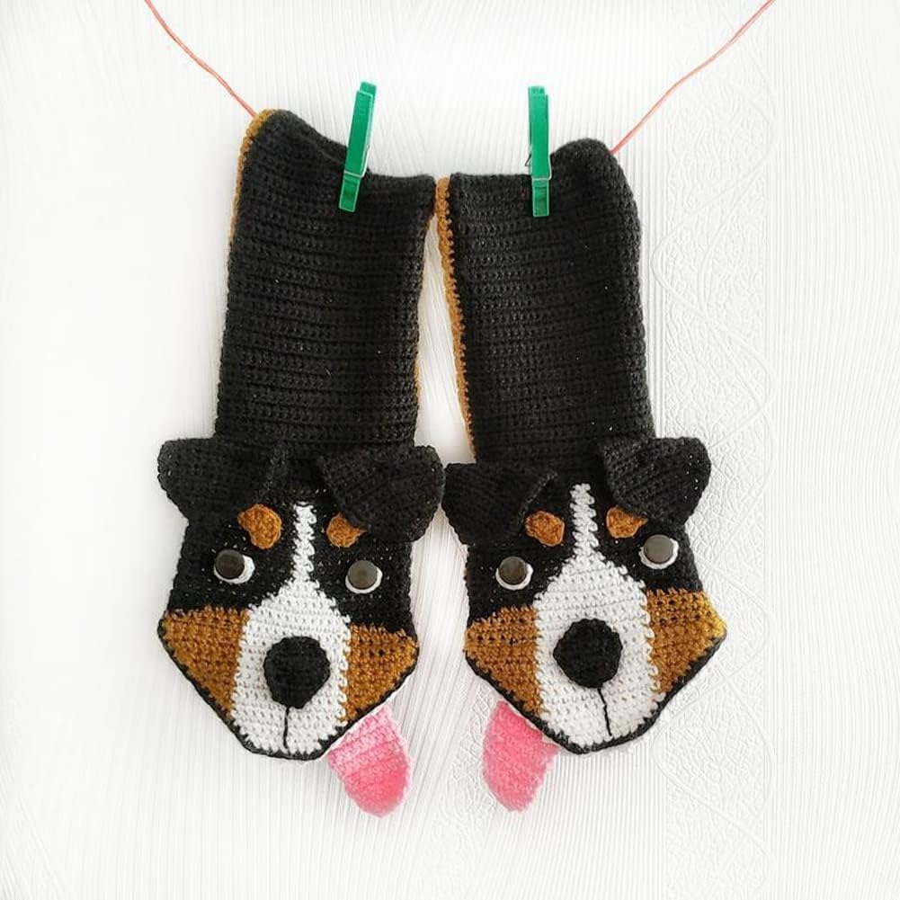 Knit Animal Sock Funny Socks Crocodile Socks Winter Warm Thick Alligator Knitted Socks Unisex Men Women - Image 108