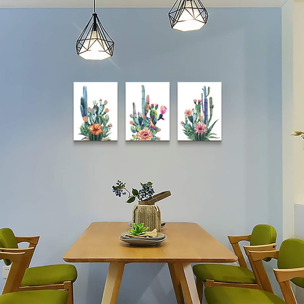 Canvas Wall Art for Living Room- family Bedroom Canvas Pictures Artwork Bathroom Wall Decor- 4 Panels Coral and Sea Fish and - Image 42