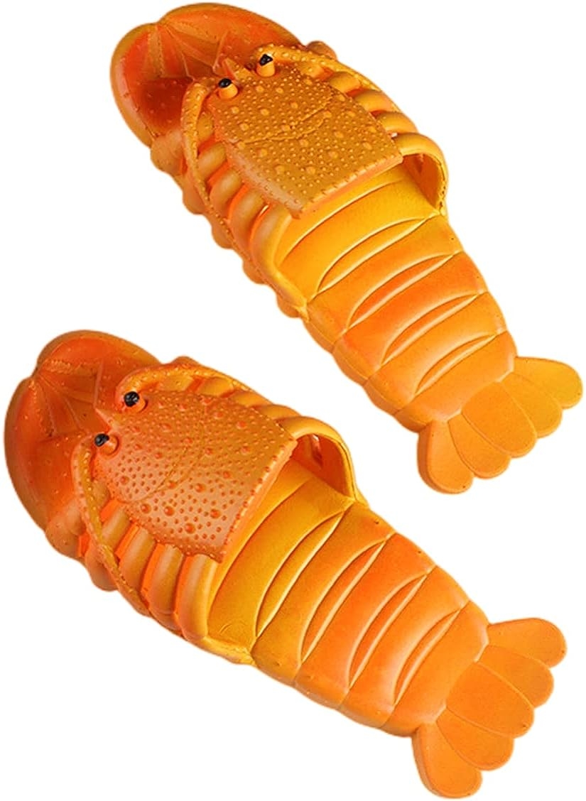 Lobster Slippers for Women and Men | lobster slides | Lobster Flip Flops | Lobster Sandals |Bathroom Slippers | Extremely Comfy - Image 10