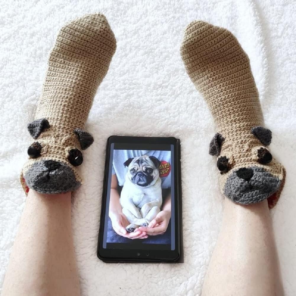 Knit Animal Sock Funny Socks Crocodile Socks Winter Warm Thick Alligator Knitted Socks Unisex Men Women - Image 21