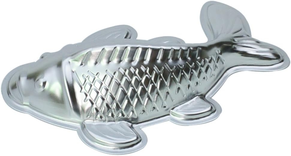 WOTOY 10-inch Non-stick Animal Fish Cake Baking Pan Aluminum Pans Mold