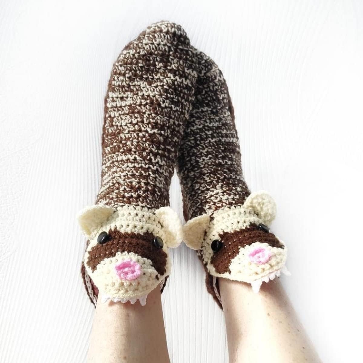 Knit Animal Sock Funny Socks Crocodile Socks Winter Warm Thick Alligator Knitted Socks Unisex Men Women - Image 82