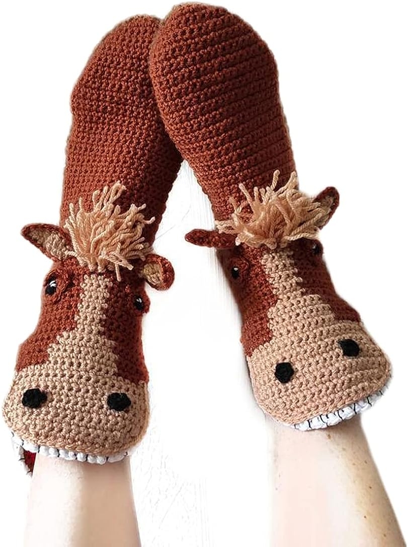 Knit Animal Sock Funny Socks Crocodile Socks Winter Warm Thick Alligator Knitted Socks Unisex Men Women - Image 58