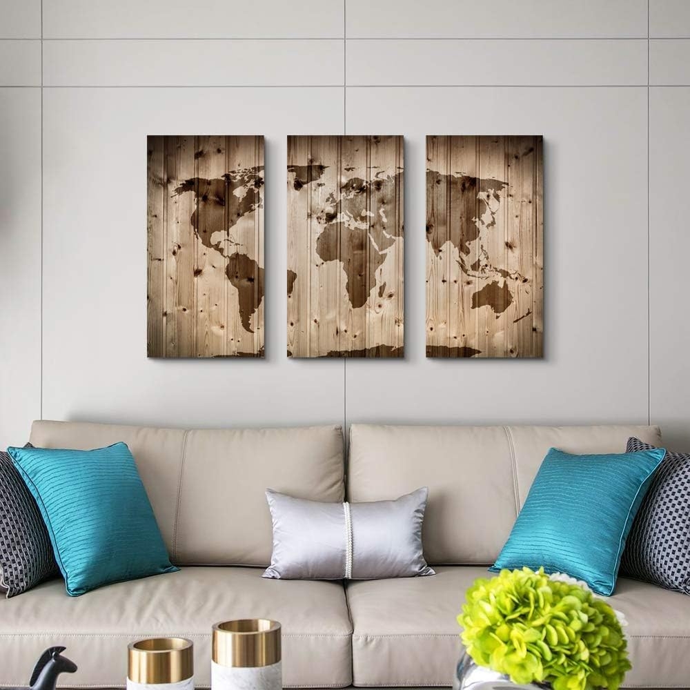 Canvas Wall Art for Living Room- family Bedroom Canvas Pictures Artwork Bathroom Wall Decor- 4 Panels Coral and Sea Fish and - Image 54