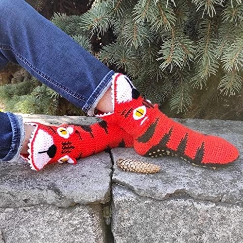 Knit Animal Sock Funny Socks Crocodile Socks Winter Warm Thick Alligator Knitted Socks Unisex Men Women - Image 27
