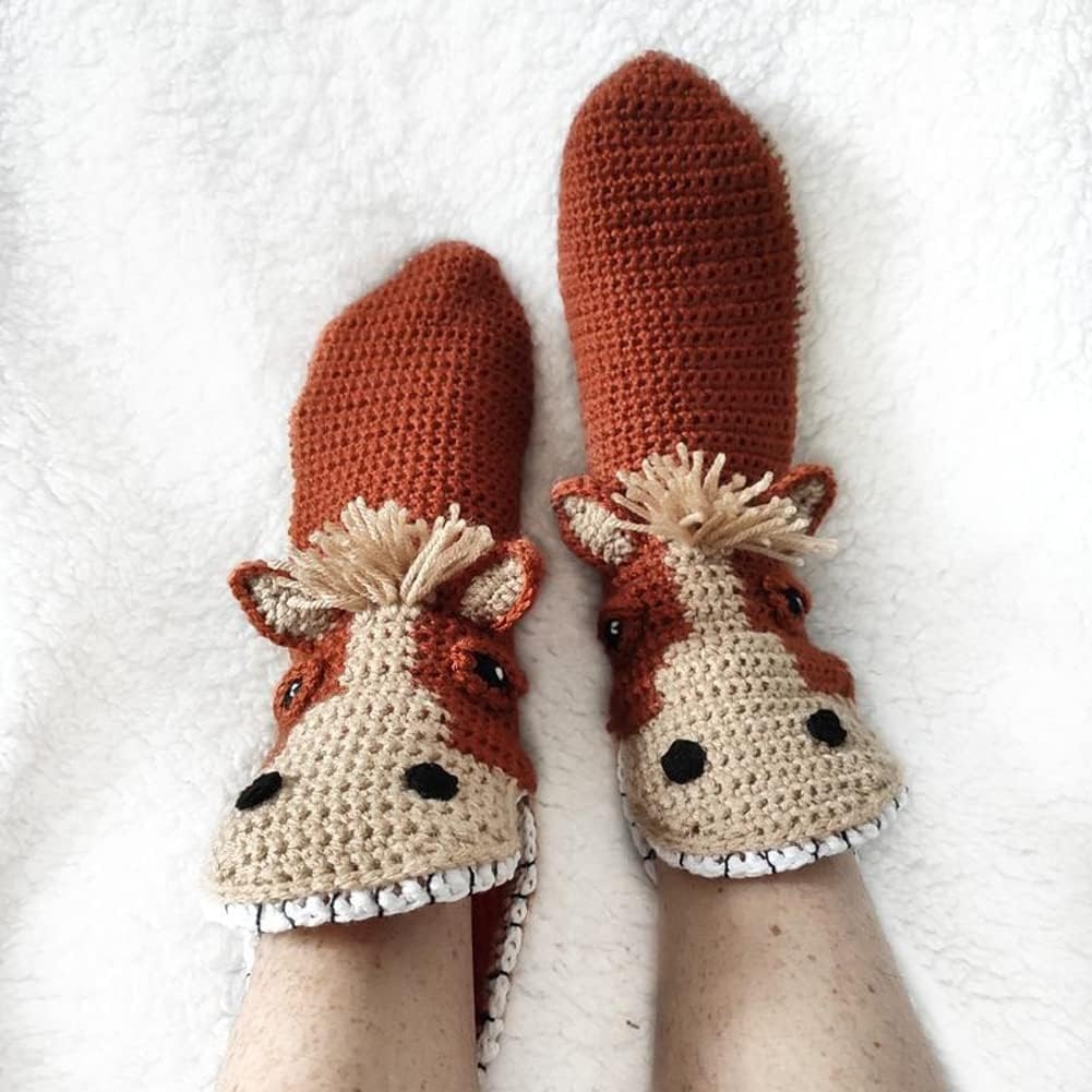 Knit Animal Sock Funny Socks Crocodile Socks Winter Warm Thick Alligator Knitted Socks Unisex Men Women - Image 62