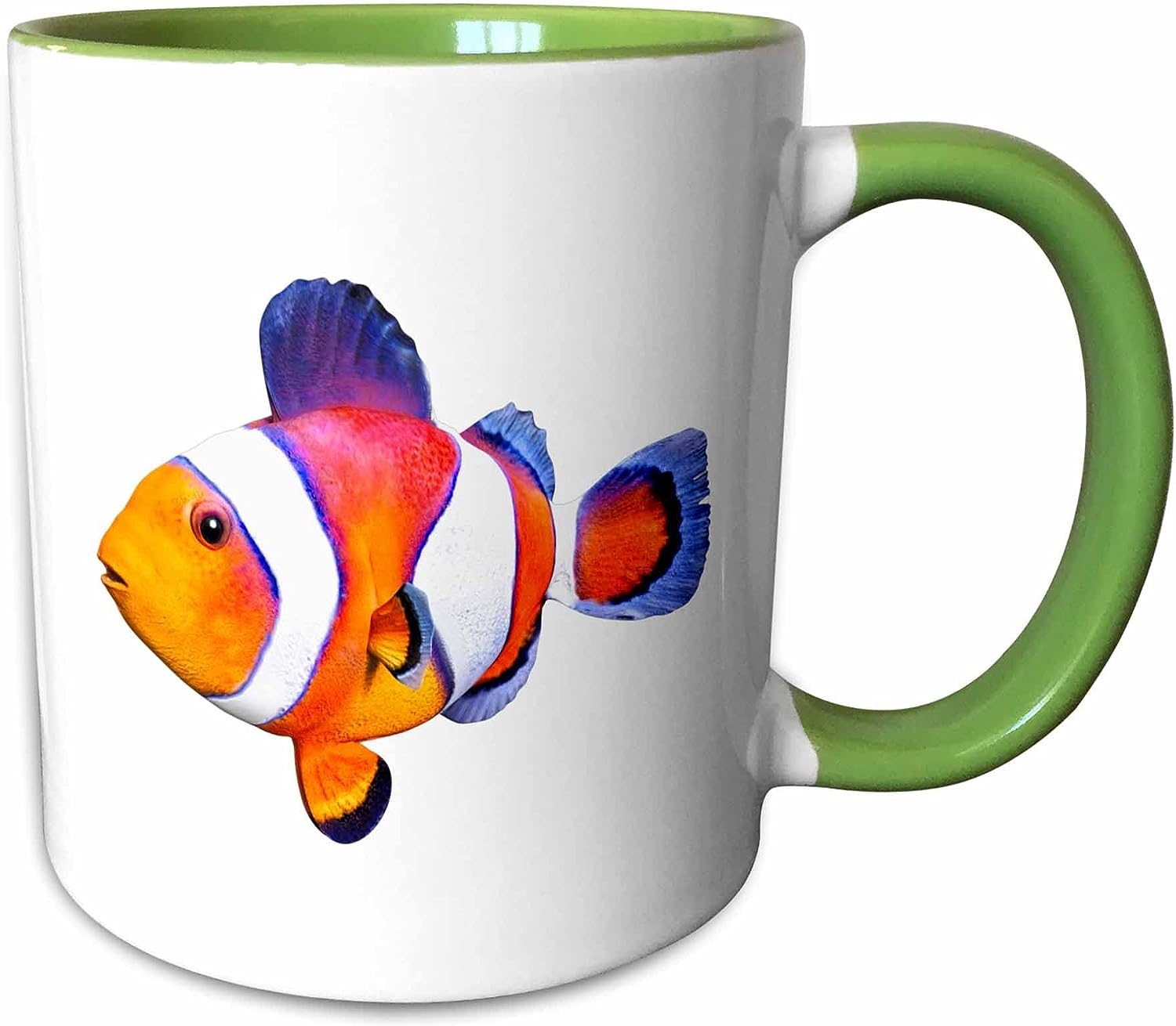 3dRose Boehm Graphics Fish - An Orange and White Saltwater Clown Fish - Mugs (mug_357600_4) - Image 9