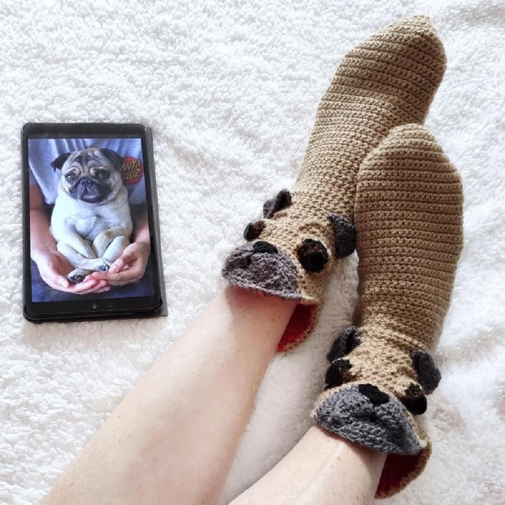 Knit Animal Sock Funny Socks Crocodile Socks Winter Warm Thick Alligator Knitted Socks Unisex Men Women - Image 22