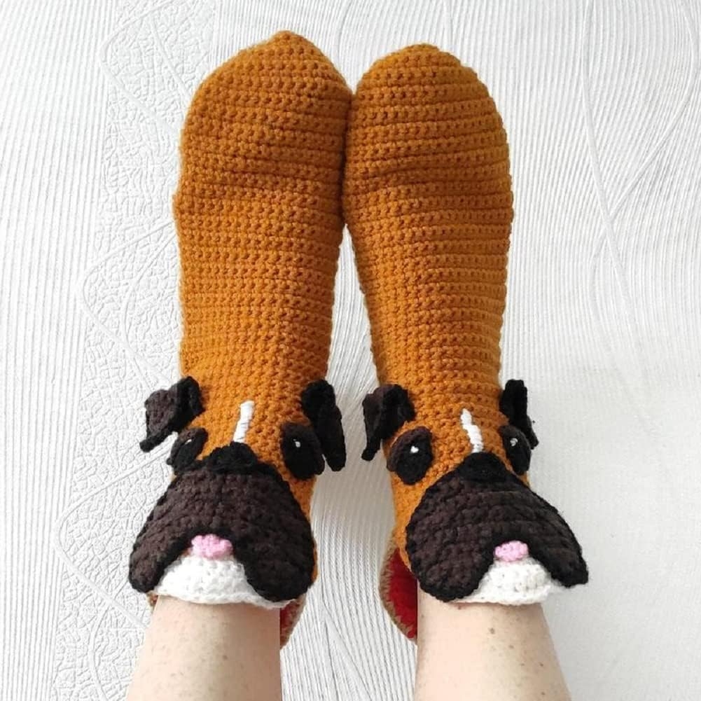 Knit Animal Sock Funny Socks Crocodile Socks Winter Warm Thick Alligator Knitted Socks Unisex Men Women - Image 98