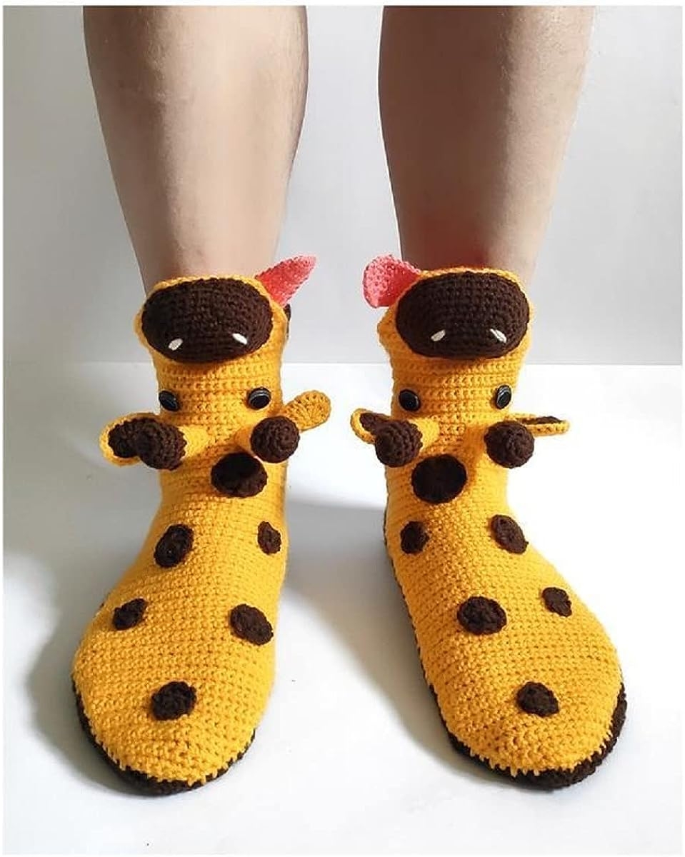 Knit Animal Sock Funny Socks Crocodile Socks Winter Warm Thick Alligator Knitted Socks Unisex Men Women - Image 91