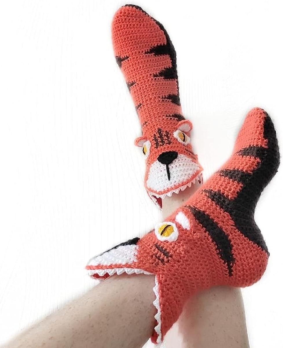 Knit Animal Sock Funny Socks Crocodile Socks Winter Warm Thick Alligator Knitted Socks Unisex Men Women - Image 26
