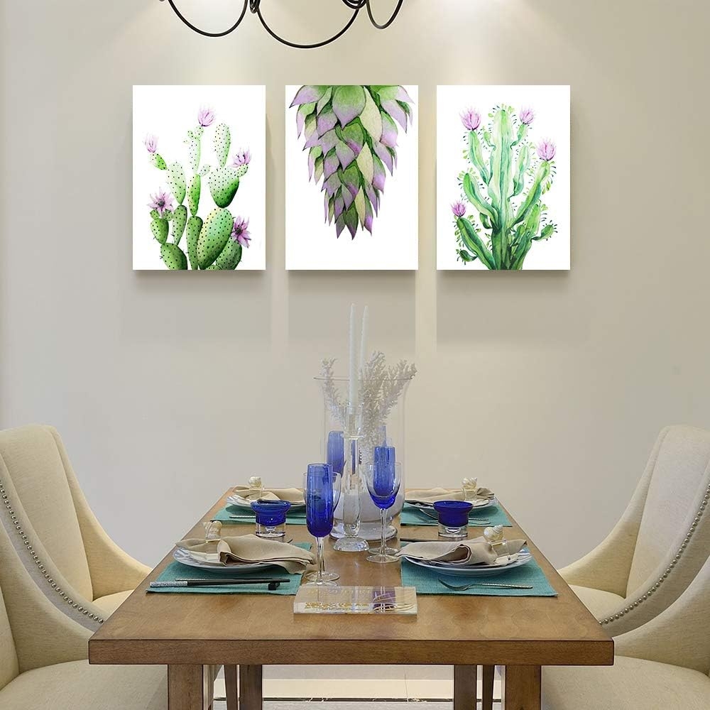 blue ocean fish 3 Pieces Framed Wall Art for Living Room Bathroom Wall Decoration Canvas Print Children's Bedroom Wall decor - Image 17