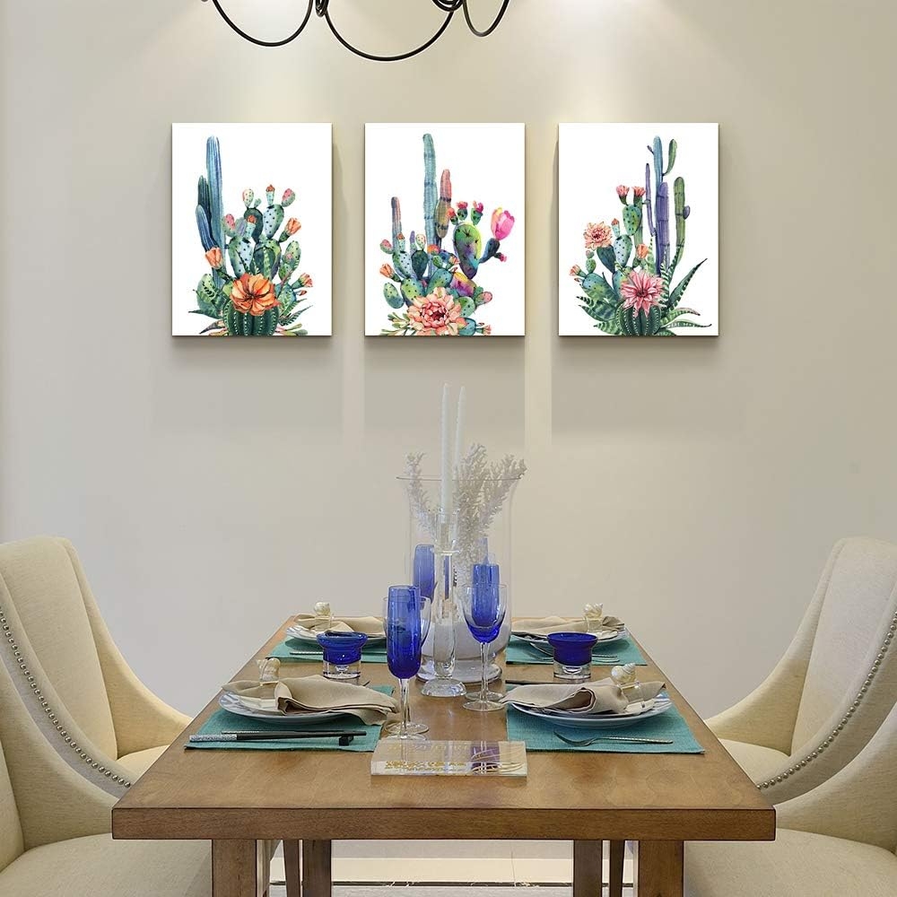 Canvas Wall Art for Living Room- family Bedroom Canvas Pictures Artwork Bathroom Wall Decor- 4 Panels Coral and Sea Fish and - Image 17