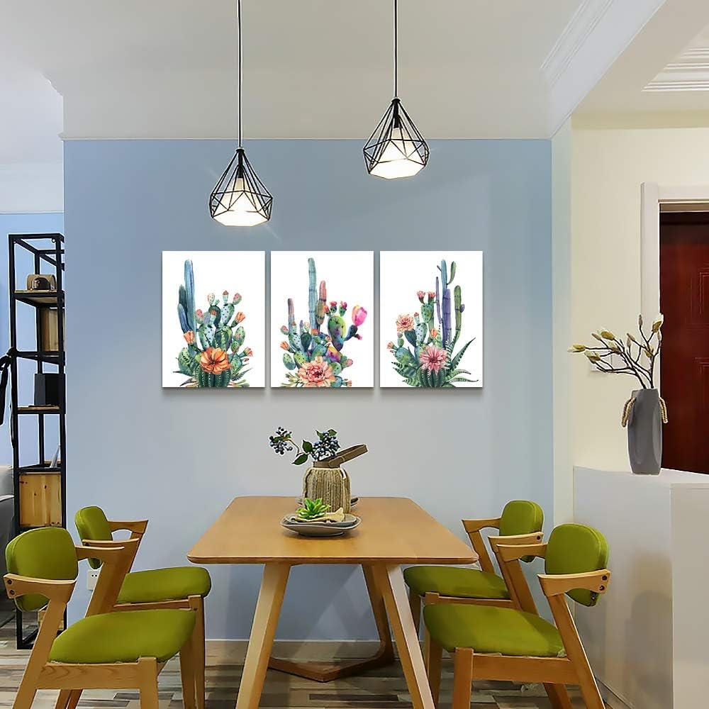 Canvas Wall Art for Living Room- family Bedroom Canvas Pictures Artwork Bathroom Wall Decor- 4 Panels Coral and Sea Fish and - Image 20