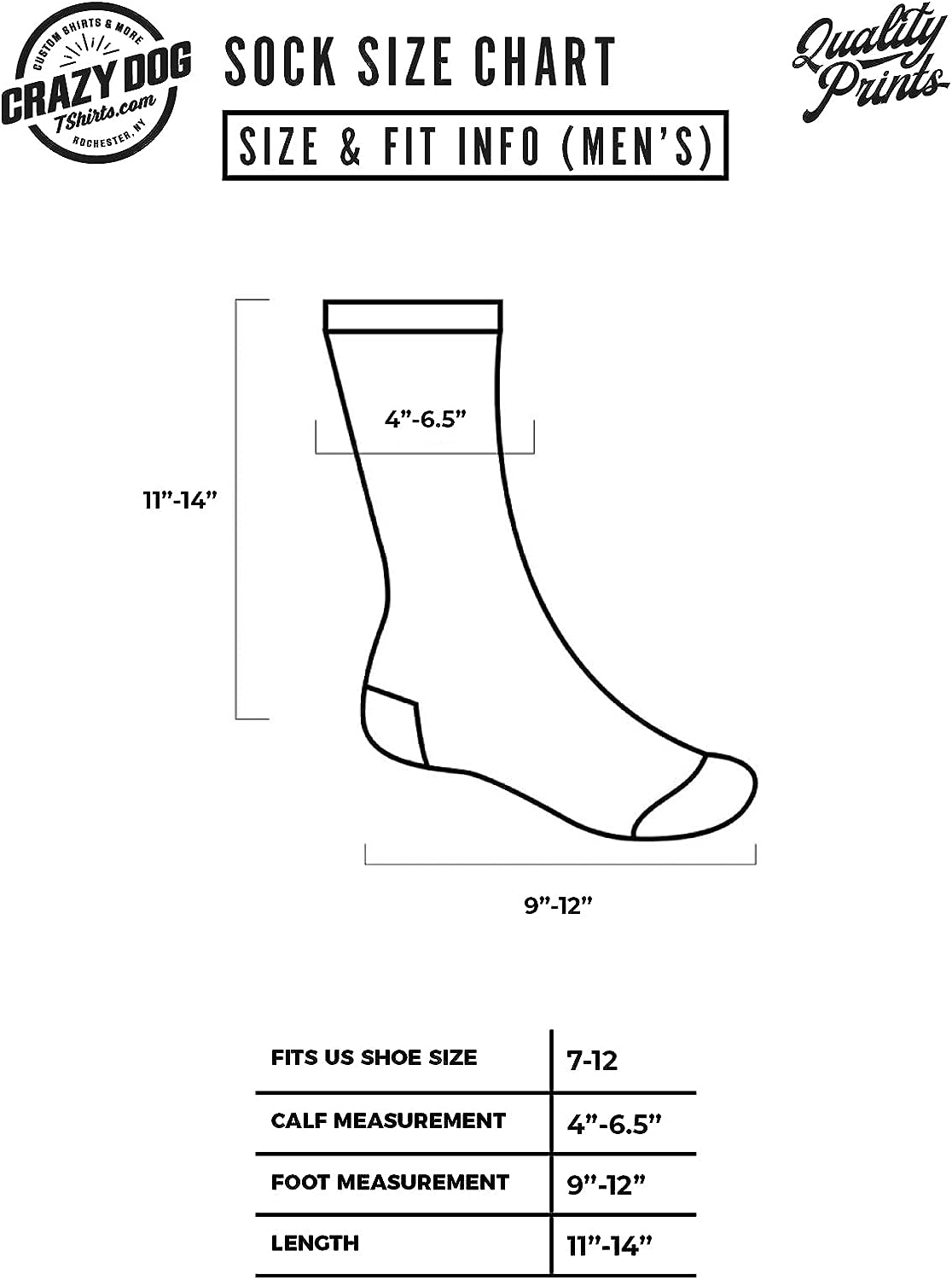 Crazy Dog T-Shirts Mens Shark Attack Socks Funny Jaws Funny Sayings Cool Gag Gift Novelty Footware - Image 4