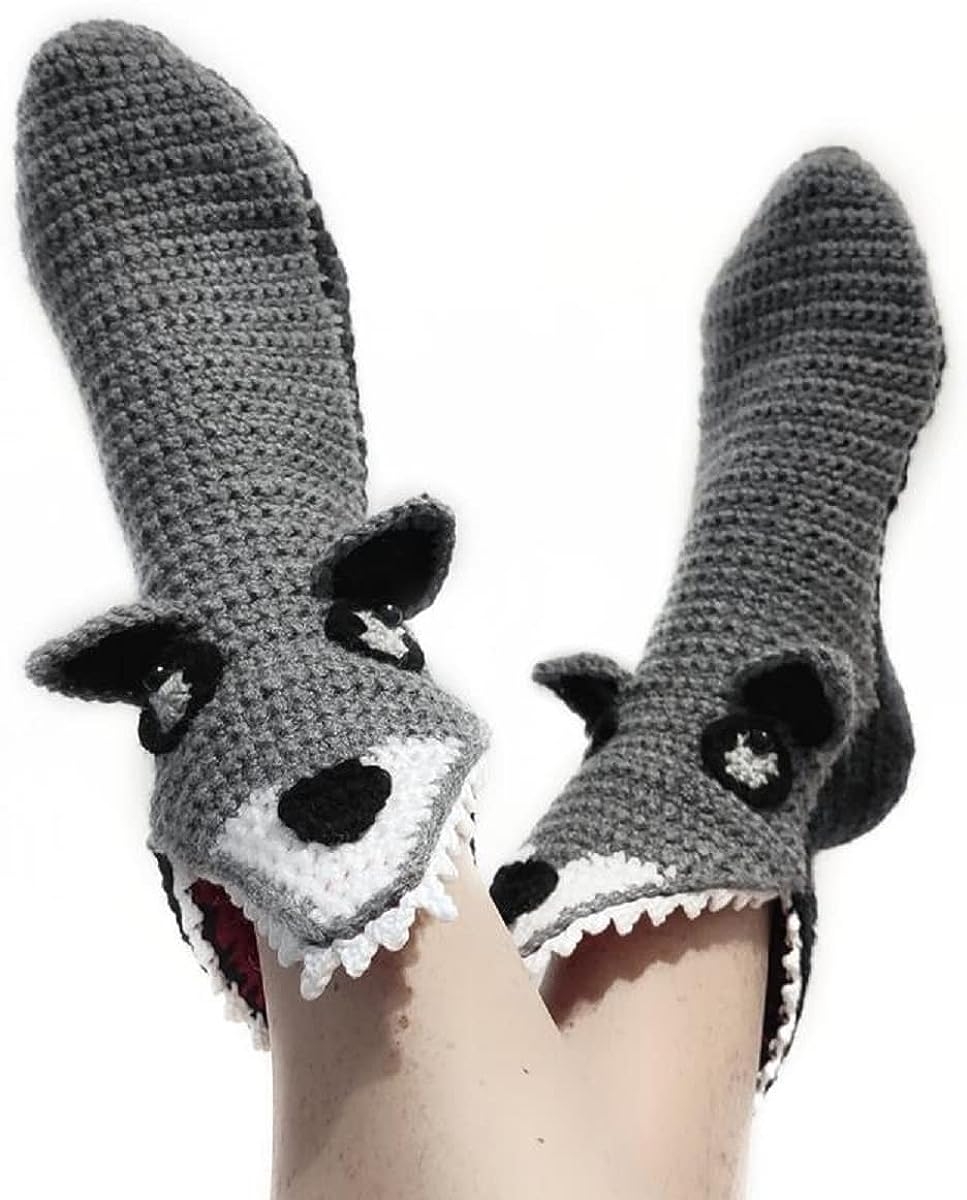Knit Animal Sock Funny Socks Crocodile Socks Winter Warm Thick Alligator Knitted Socks Unisex Men Women - Image 47