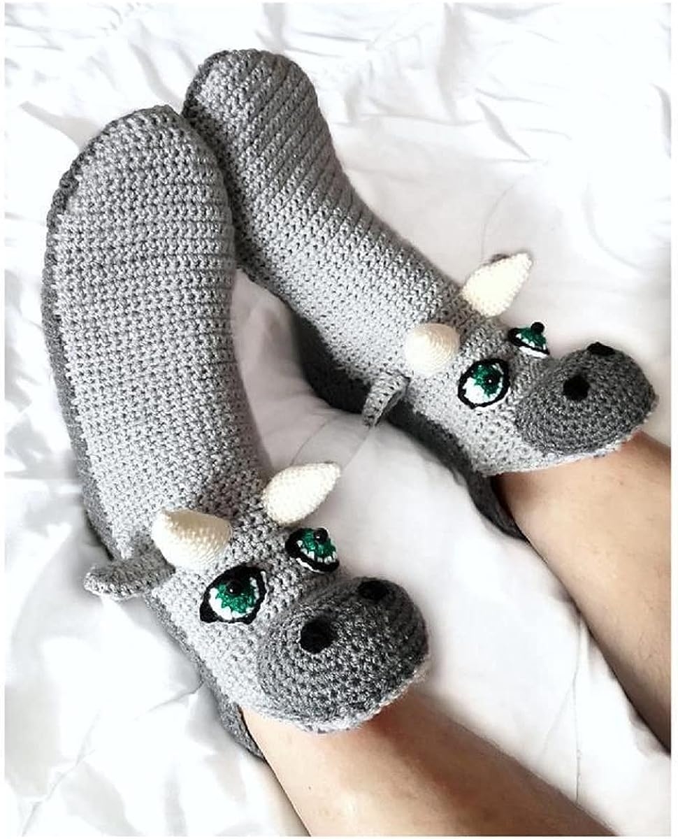 Knit Animal Sock Funny Socks Crocodile Socks Winter Warm Thick Alligator Knitted Socks Unisex Men Women - Image 70