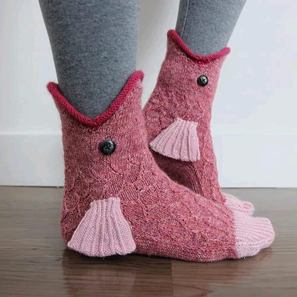 Knit Animal Sock Funny Socks Crocodile Socks Winter Warm Thick Alligator Knitted Socks Unisex Men Women - Image 75