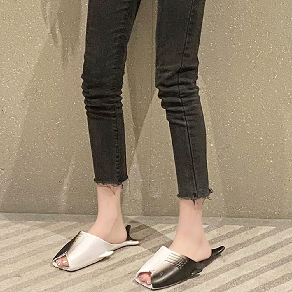 ATEOVE Unisex Fish Slippers Funny Fish Sandals Slides Beach Non-Slip Sandals Creative Fish Slippers Men and Women Casual Shoe - Image 9