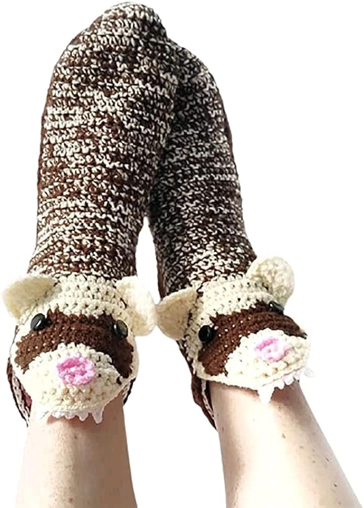 Knit Animal Sock Funny Socks Crocodile Socks Winter Warm Thick Alligator Knitted Socks Unisex Men Women - Image 81