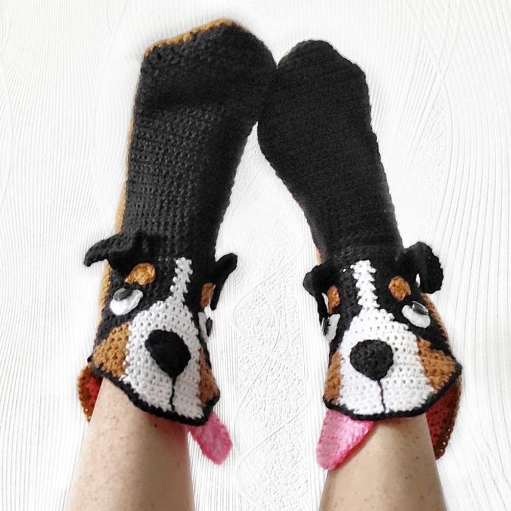 Knit Animal Sock Funny Socks Crocodile Socks Winter Warm Thick Alligator Knitted Socks Unisex Men Women - Image 107