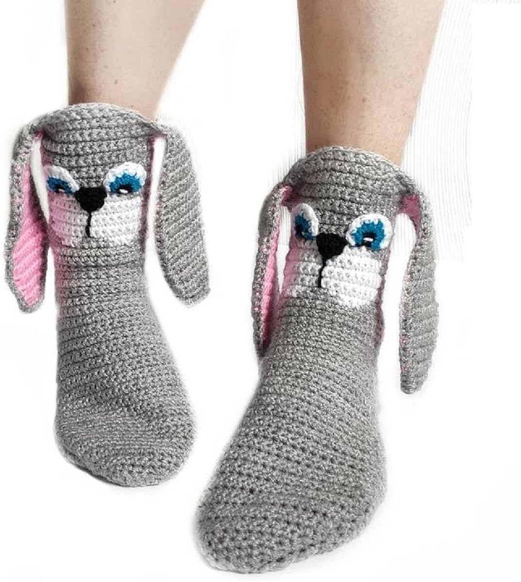 Knit Animal Sock Funny Socks Crocodile Socks Winter Warm Thick Alligator Knitted Socks Unisex Men Women - Image 24