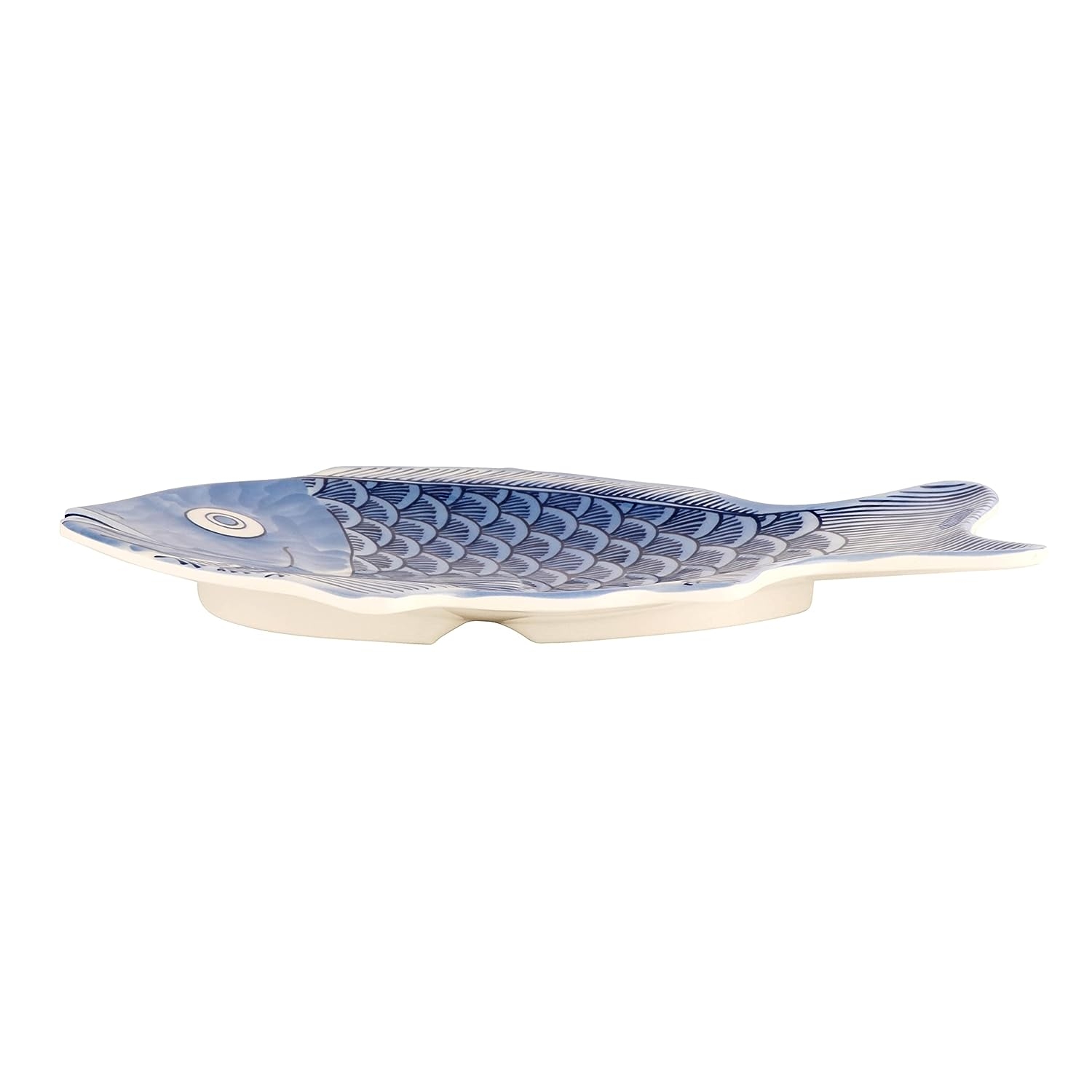G.E.T. 370-12-BL-EC Melamine Fish Serving Platter, 12" x 8.25", Blue (Set of 4) - Image 18