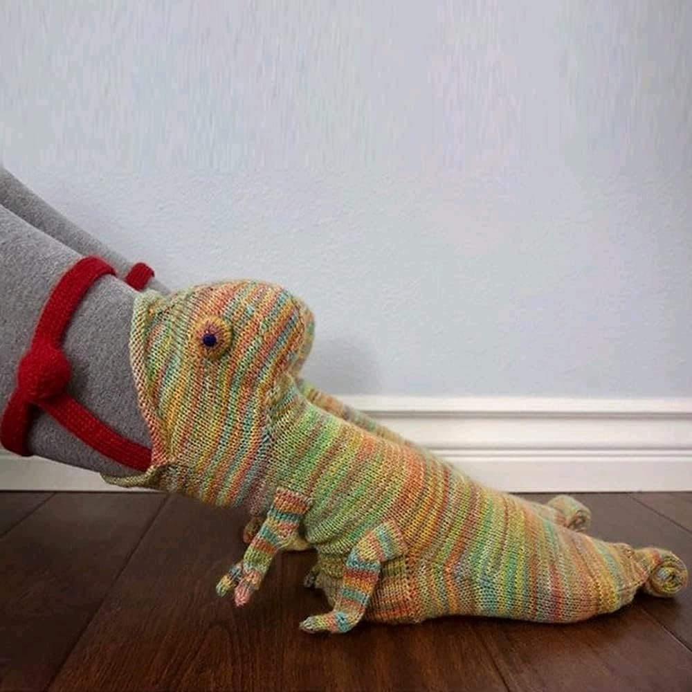 Knit Animal Sock Funny Socks Crocodile Socks Winter Warm Thick Alligator Knitted Socks Unisex Men Women - Image 8