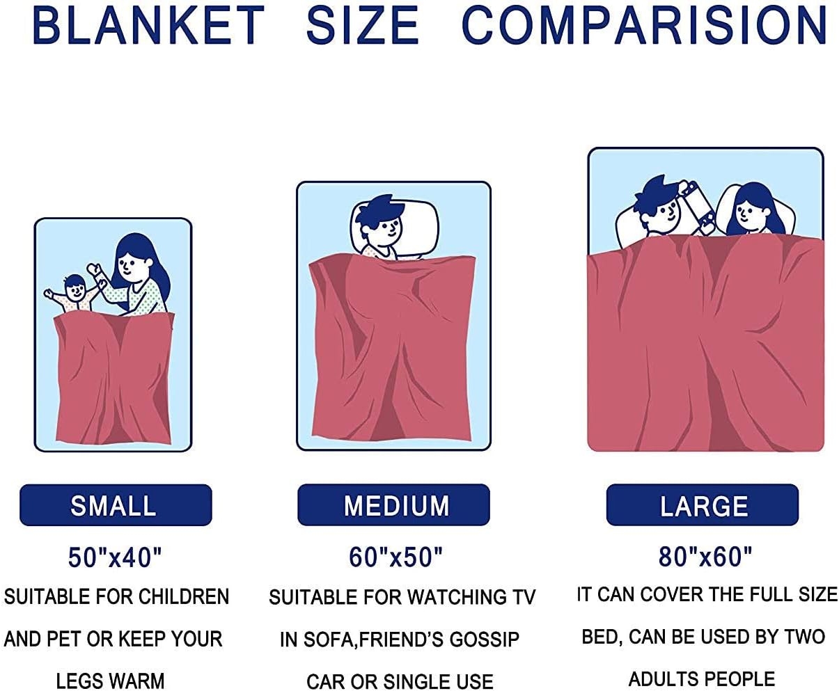 Ocean Sea Fish Soft Throw Blanket All Season Microplush Warm Blankets Lightweight Tufted Fuzzy Flannel Fleece Throws Blanket for - Image 7