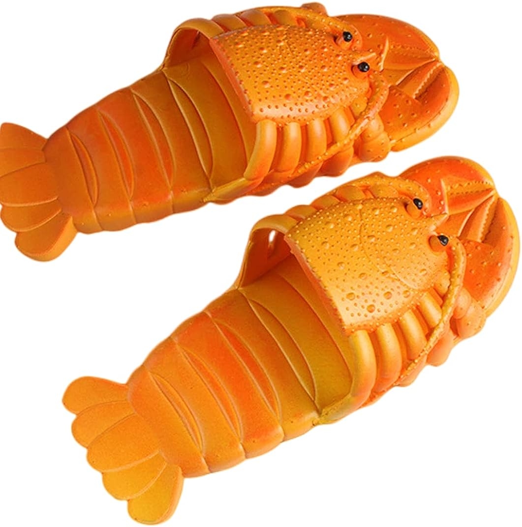 Lobster Slippers for Women and Men | lobster slides | Lobster Flip Flops | Lobster Sandals |Bathroom Slippers | Extremely Comfy - Image 8