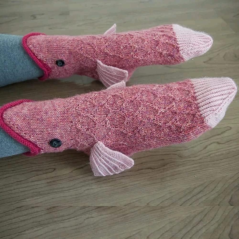 Knit Animal Sock Funny Socks Crocodile Socks Winter Warm Thick Alligator Knitted Socks Unisex Men Women - Image 76