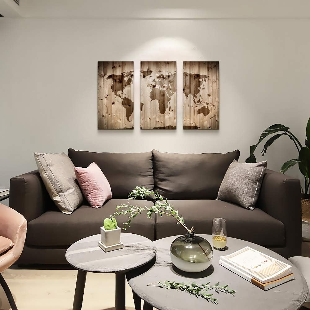 Canvas Wall Art for Living Room- family Bedroom Canvas Pictures Artwork Bathroom Wall Decor- 4 Panels Coral and Sea Fish and - Image 51
