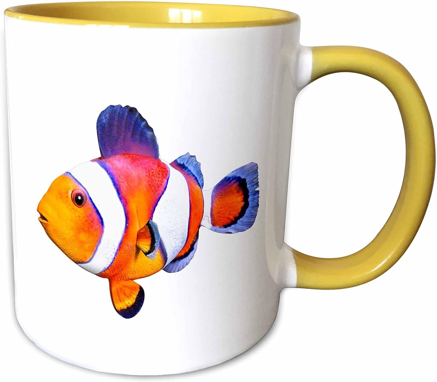 3dRose Boehm Graphics Fish - An Orange and White Saltwater Clown Fish - Mugs (mug_357600_4) - Image 7