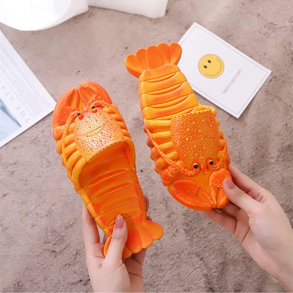 Lobster Slippers for Women and Men | lobster slides | Lobster Flip Flops | Lobster Sandals |Bathroom Slippers | Extremely Comfy - Image 11