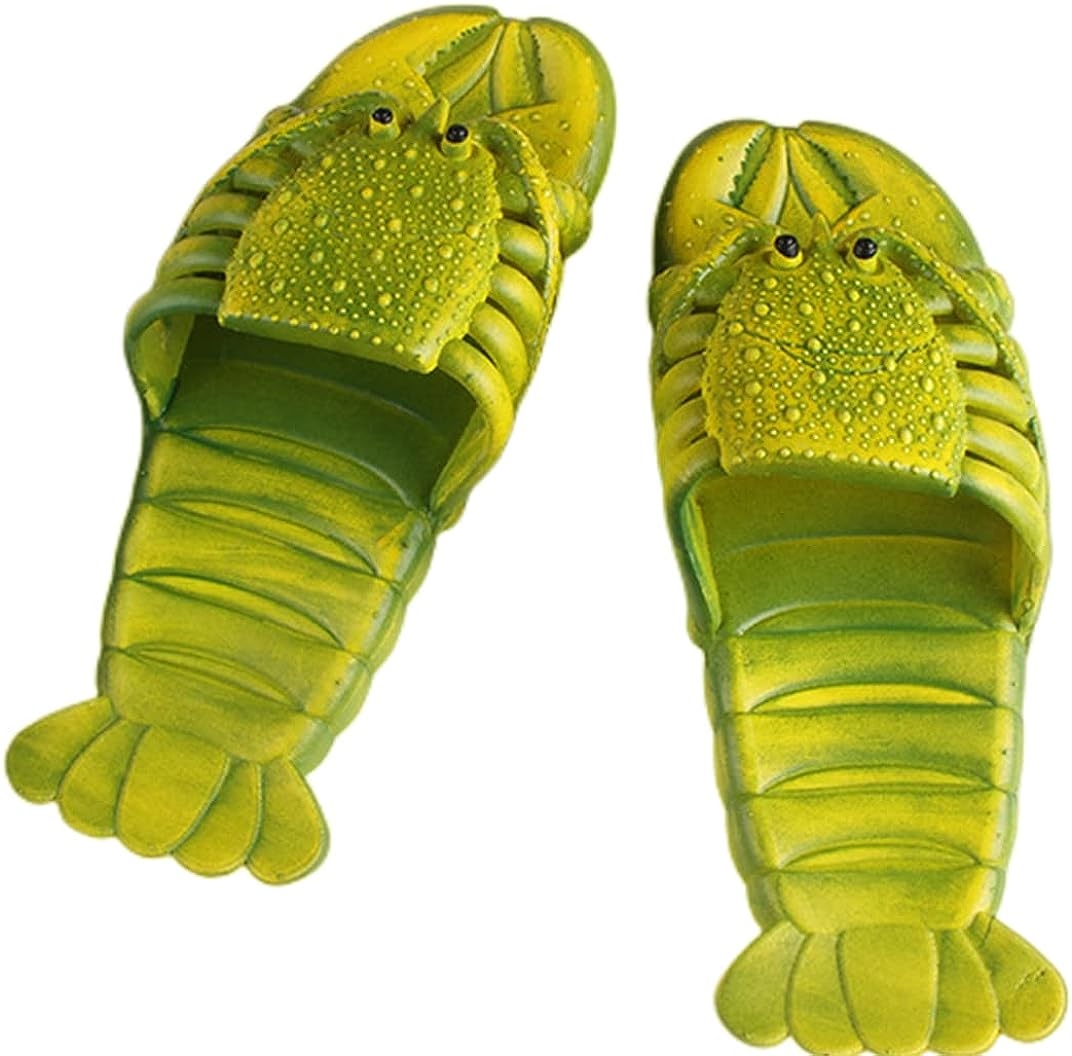 Lobster Slippers for Women and Men | lobster slides | Lobster Flip Flops | Lobster Sandals |Bathroom Slippers | Extremely Comfy - Image 15