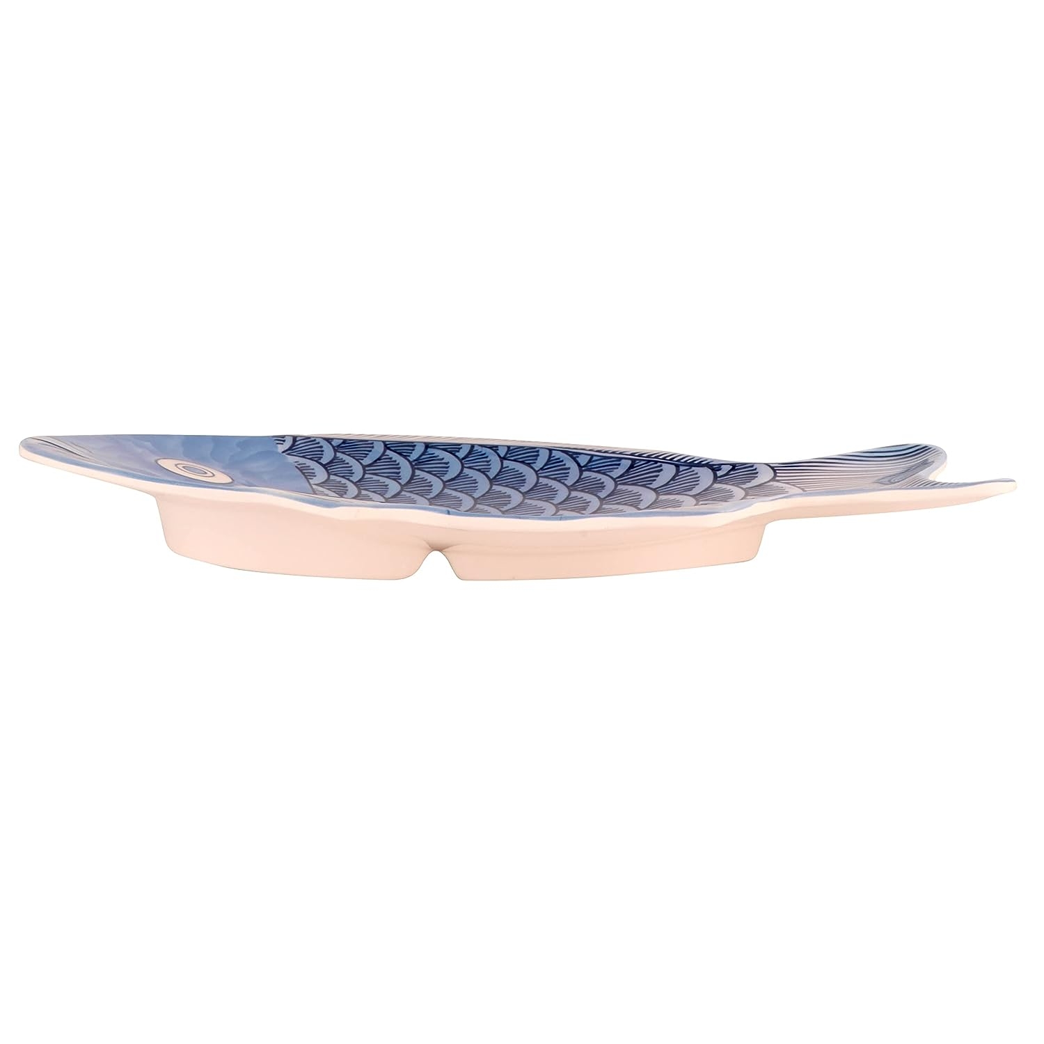 G.E.T. 370-12-BL-EC Melamine Fish Serving Platter, 12" x 8.25", Blue (Set of 4) - Image 15