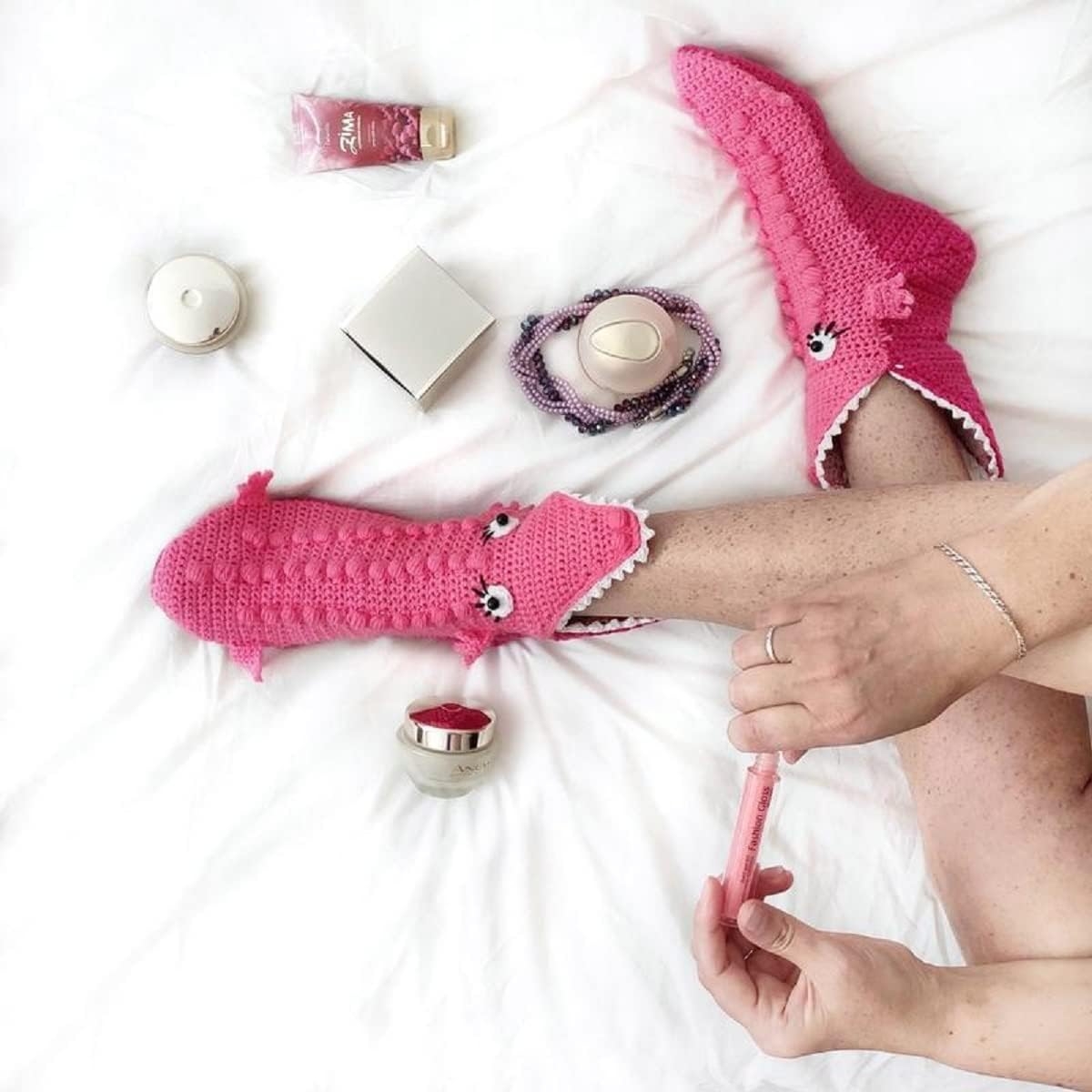 Knit Animal Sock Funny Socks Crocodile Socks Winter Warm Thick Alligator Knitted Socks Unisex Men Women - Image 66