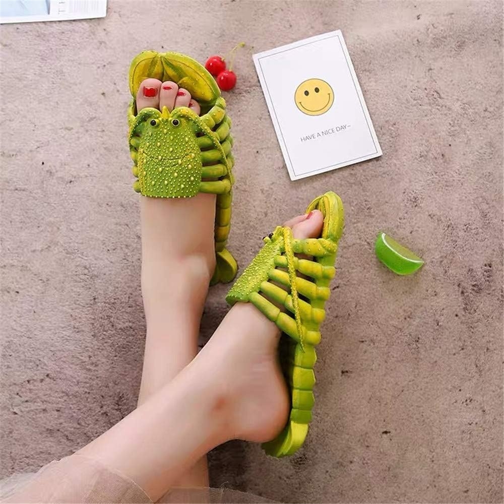 COOL JOHOZO Lobster Slippers, Bass Sandals, Animal Slippers Animal Fish Slippers, Lobster Slippers Fish Shoe Slippers Ladies and - Image 12