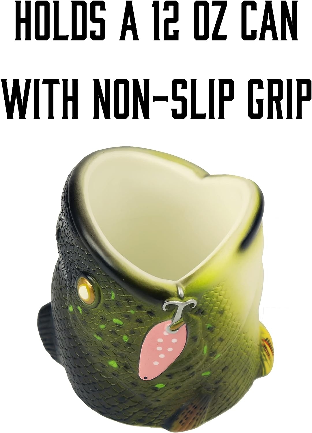Fish Shaped Can Coolers, Insulated Double Walled 12 Ounce Can Holder - Image 19
