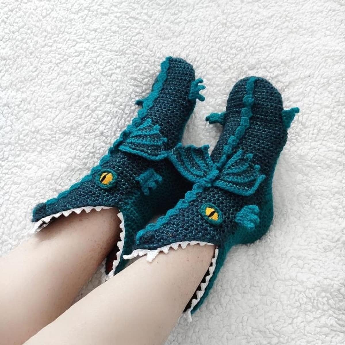 Knit Animal Sock Funny Socks Crocodile Socks Winter Warm Thick Alligator Knitted Socks Unisex Men Women - Image 29
