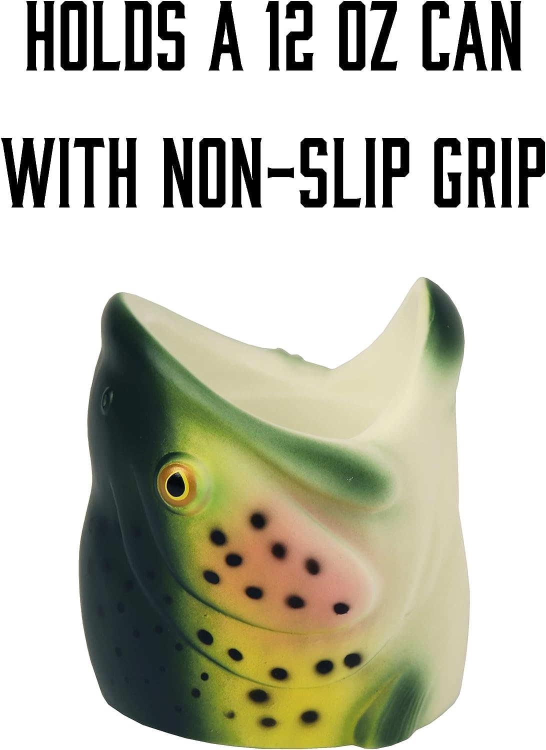 Fish Shaped Can Coolers, Insulated Double Walled 12 Ounce Can Holder - Image 12