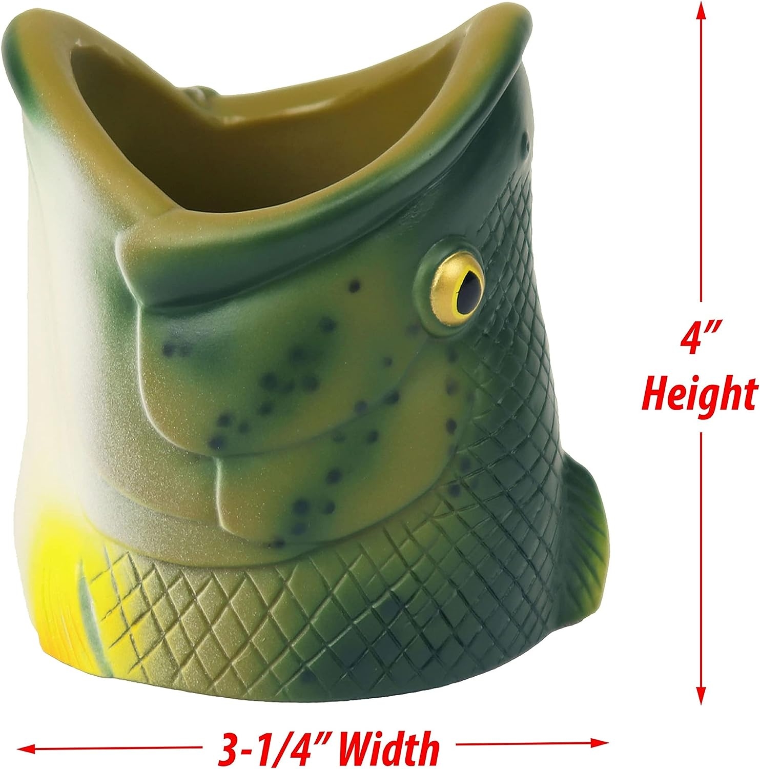 Fish Shaped Can Coolers, Insulated Double Walled 12 Ounce Can Holder - Image 6