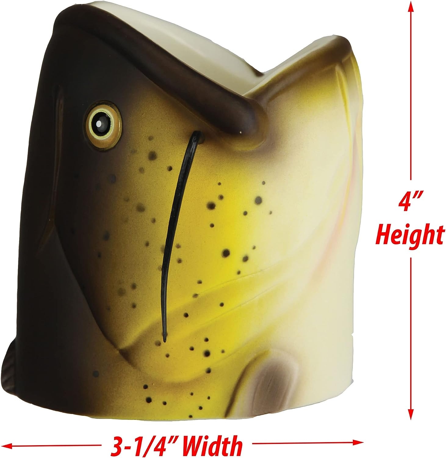 Fish Shaped Can Coolers, Insulated Double Walled 12 Ounce Can Holder - Image 34